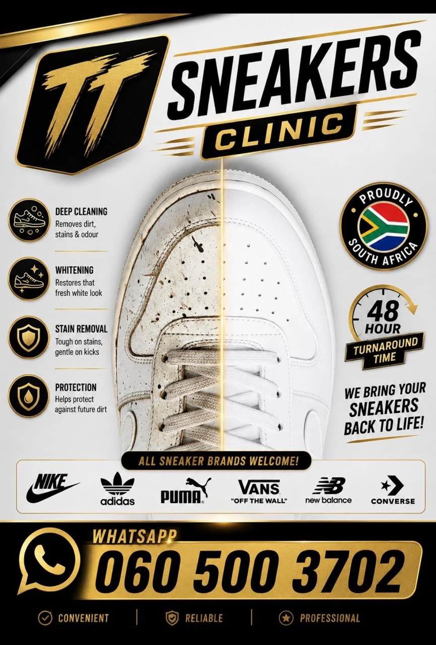 Original TT Sneakers Clinic advertisement