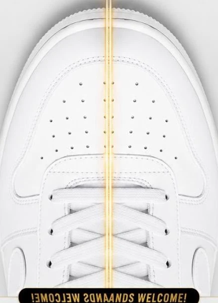 Clean sneaker after treatment